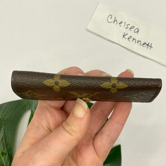 Louis Vuitton 4 Key Holder Ring Chain Monogram Canvas Wallet SLG Keychain - Picture 5 of 15